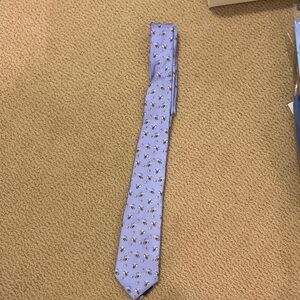 Brooks Brothers Light Blue Kids Tie with Bee’s